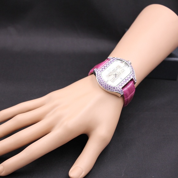 Amethyst Diamond 3.91 Tcw. Unisex Luxury New Watch main image 6
